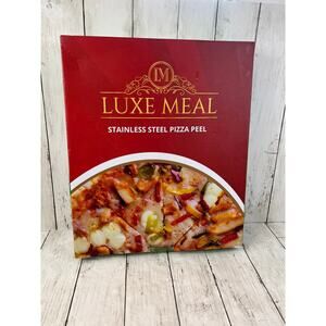 Stainless steel pizza peel